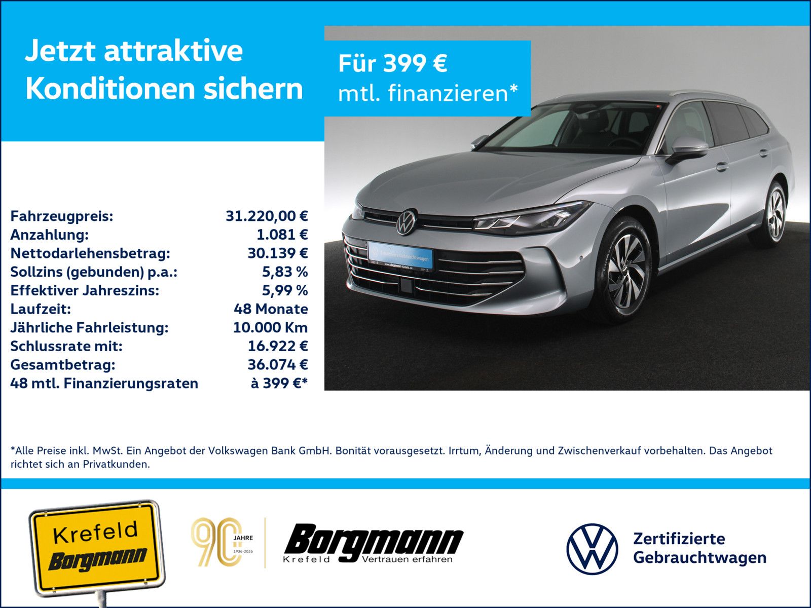 Volkswagen Passat 2.0 TDI Business LED HUD ACC NAVI KAMERA foto 1