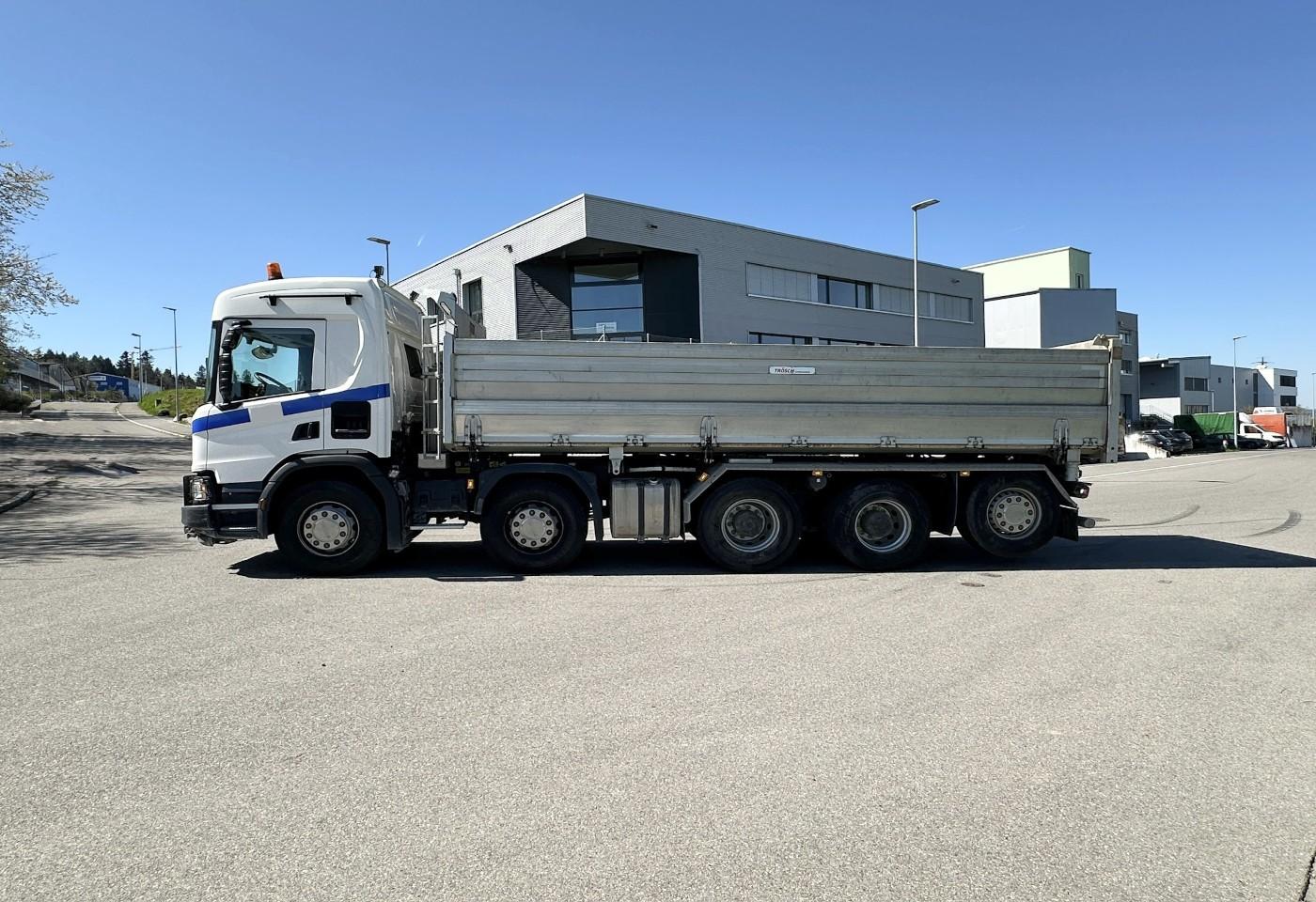 Scania P 500 10x4 3-SK Trösch / Swiss-Vehicle