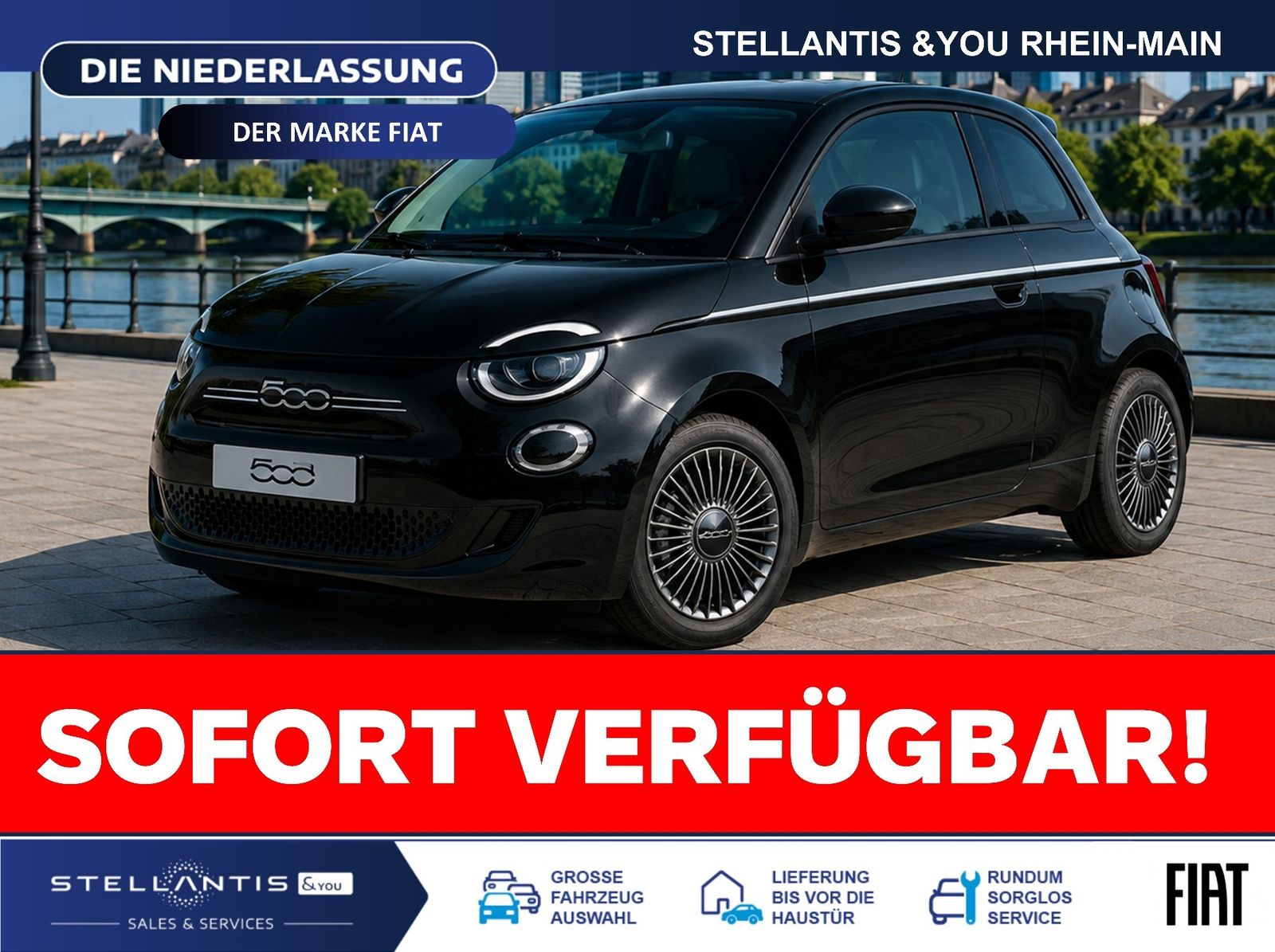 Fiat 500 ICON Komfort Paket Sitzhzg CarPlay Keyless