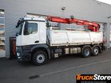 Mercedes-Benz Arocs 2548 KK KRAN 2-S.KIP 2-Seiten Kipper mit H - Angebote