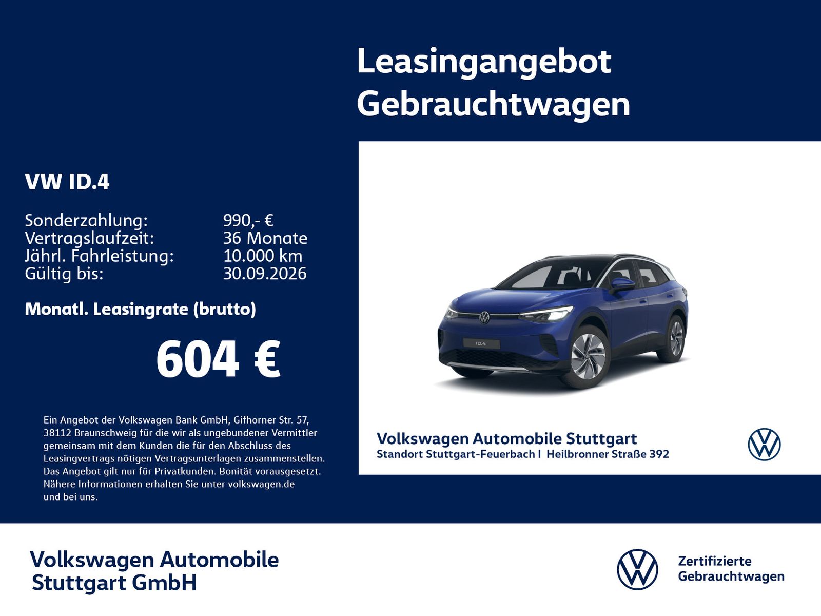 Volkswagen ID.4 Pro Navi AHK Kamera Standheizung foto 2