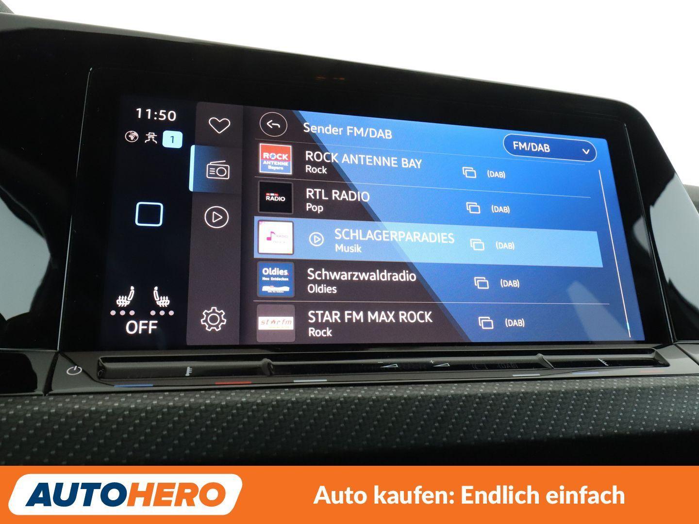 Volkswagen Golf VIII 1.5 eTSI ACT R-Line Aut.*NAVI*LED*ACC*, миниатюра 19