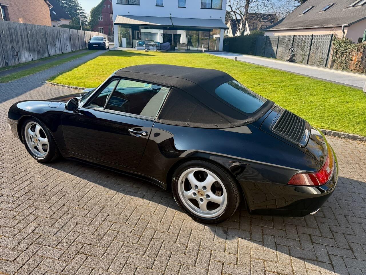 Porsche 993 / 911 Cabrio 6-Gang Scheckheft Classic D 2 9