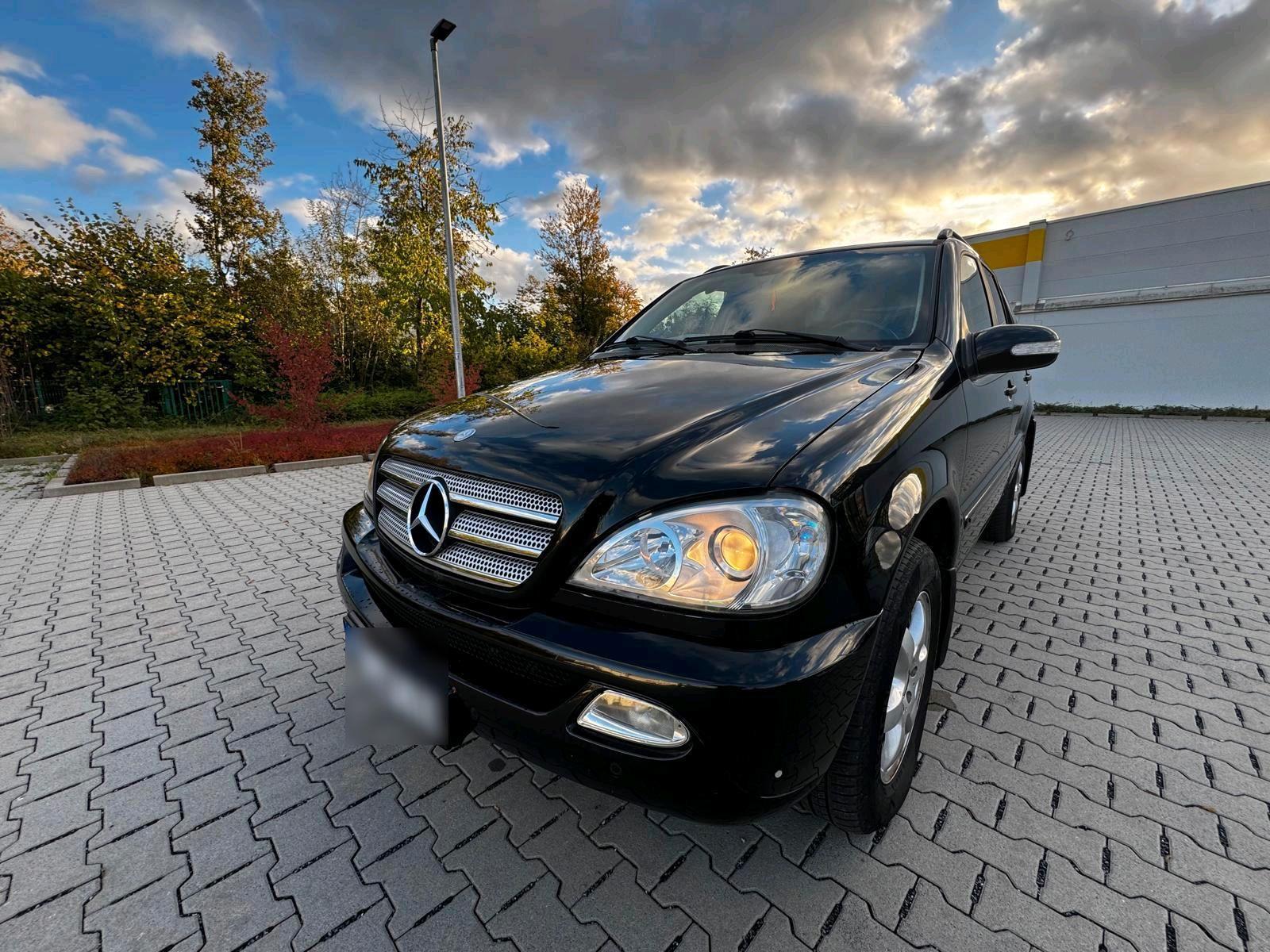 Mercedes-Benz ML270 2004 — interior