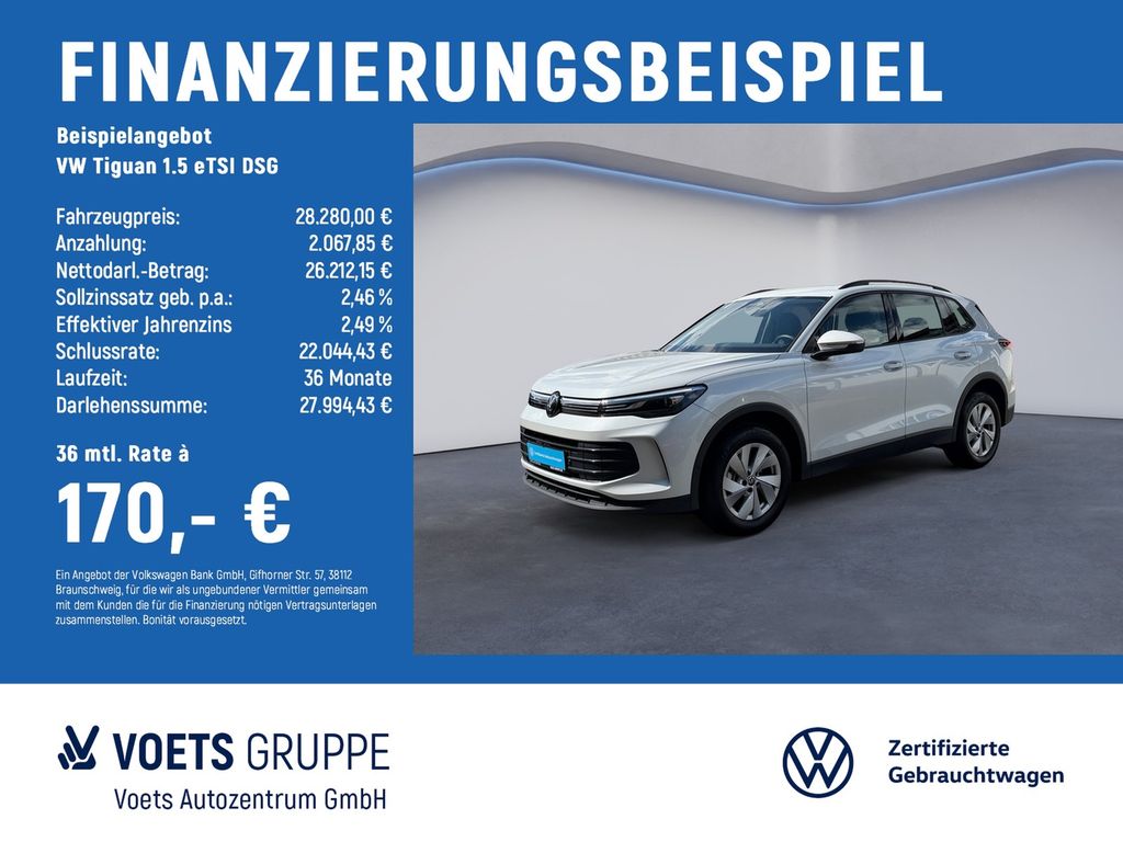 Tiguan 1.5 eTSI DSG LED+RearView+Navi