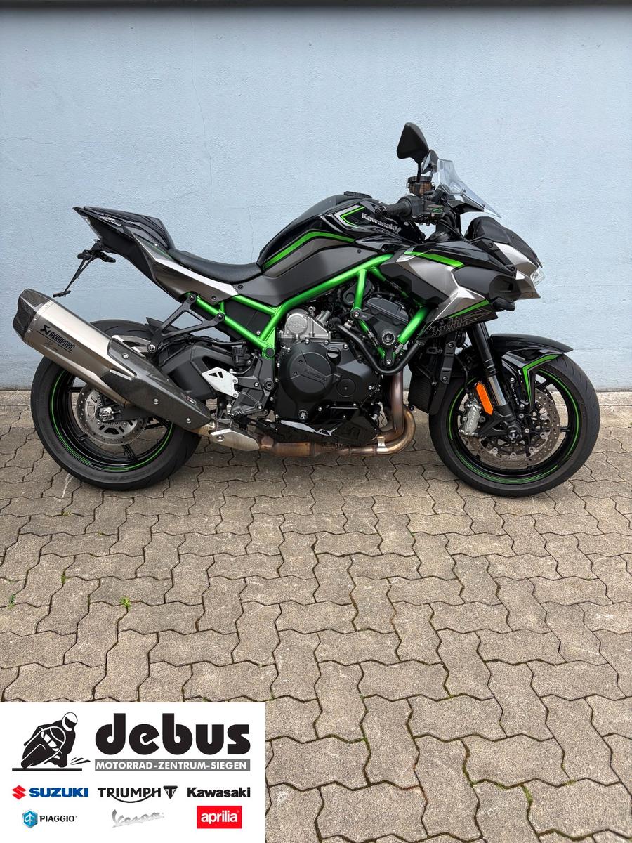 Kawasaki ZH2, Akrapovic, Wilbers, 1te Hand, Scheckheft