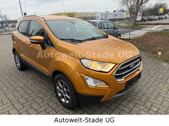 Ford EcoSport Titanium*AHK*SHZ*1.HD*Teilleder*Kamera*