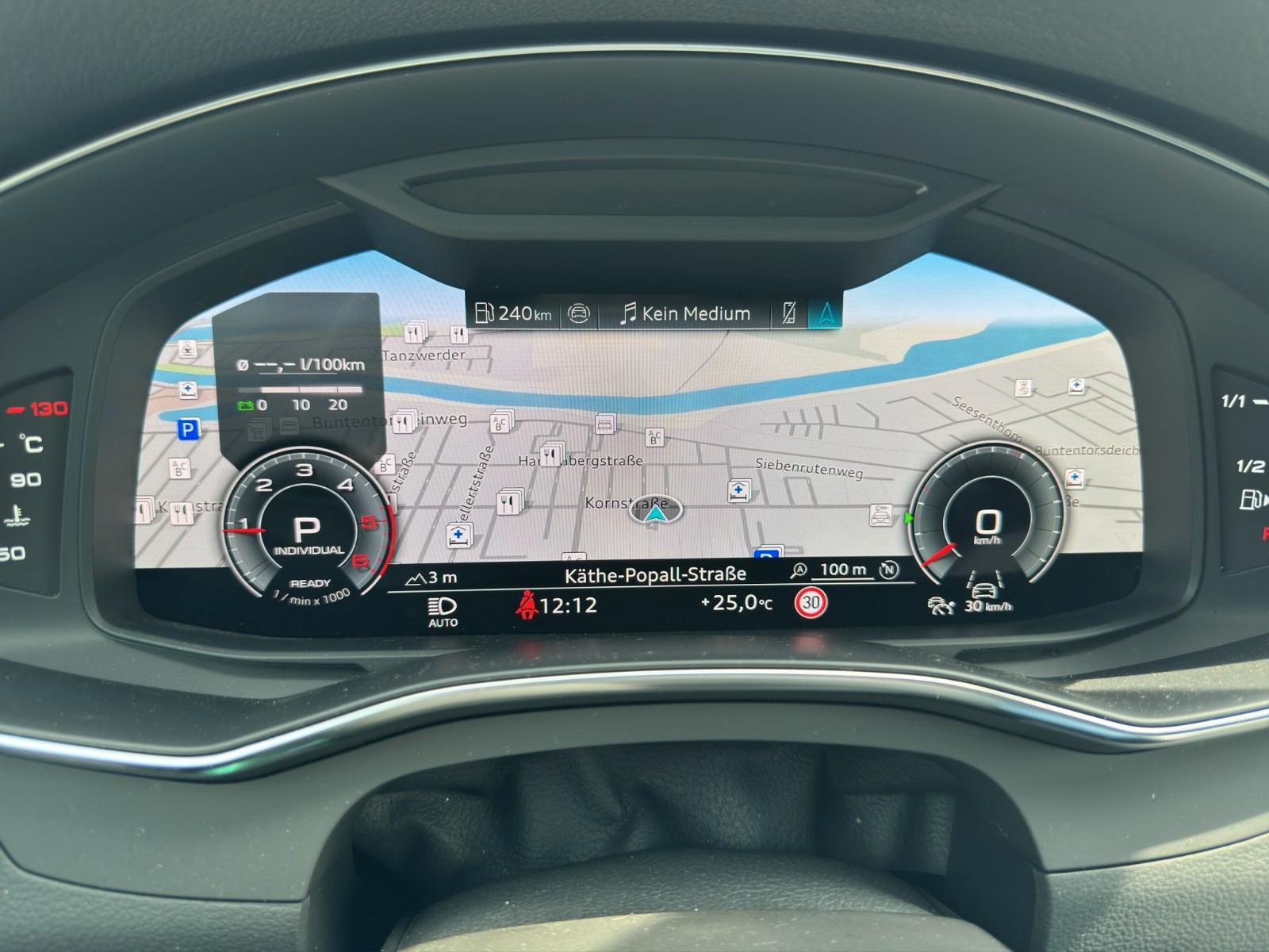 Audi A6 40 TDI qu. Leder Navi CarPlay RFK 360° AHK AC, миниатюра 17