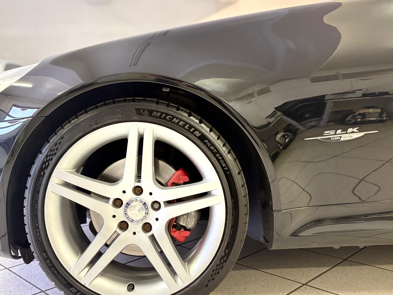 MERCEDES-BENZ SLK 200 KOMPRESSOR 1.8 184ch 2LOOK-EDITION BVA Pack sport Sièges chauffants cuir Airscarf Historique présent