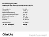Volkswagen Polo Style 1,0 l TSI 95 PS Navi, IQ Light - Volkswagen Polo mit Benzin-Antrieb: Limousine, 9n