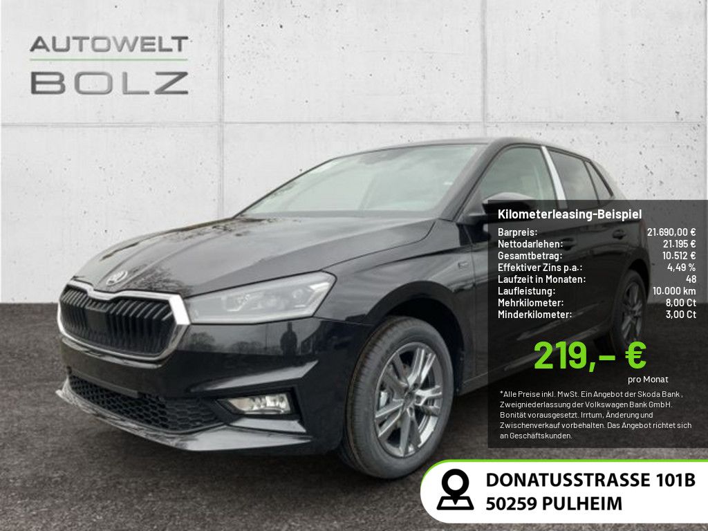 Skoda Fabia 1.0 TSI Drive SHZ KAMERA ACC LED NAVI AHK
