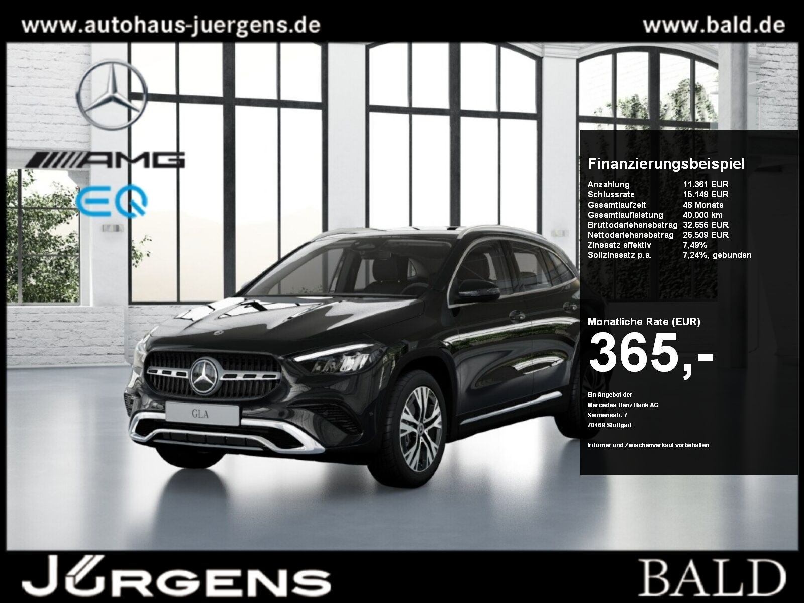 MERCEDES-BENZ GLA 200 Progressive+Cam+LED+Leder+Navi+Wide+PTS
