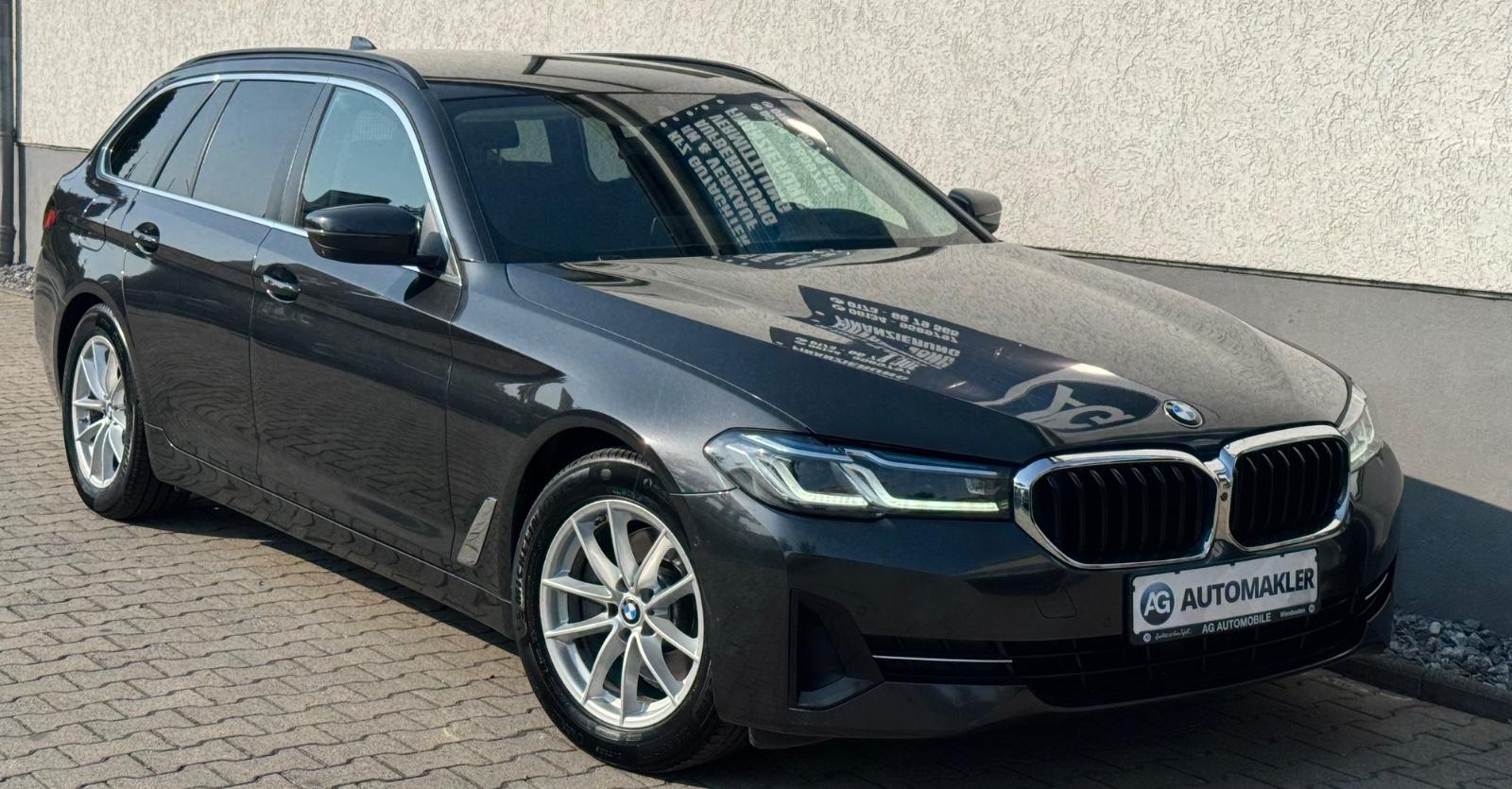 BMW 5 Touring 520 d BMW Laser Garantie 02/26 AHK.