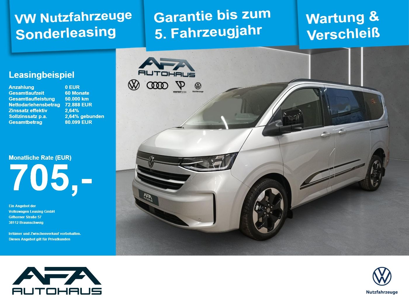 Volkswagen T7 Caravelle 2.0 Edition 4Motion AHK*StHz*LED*5J