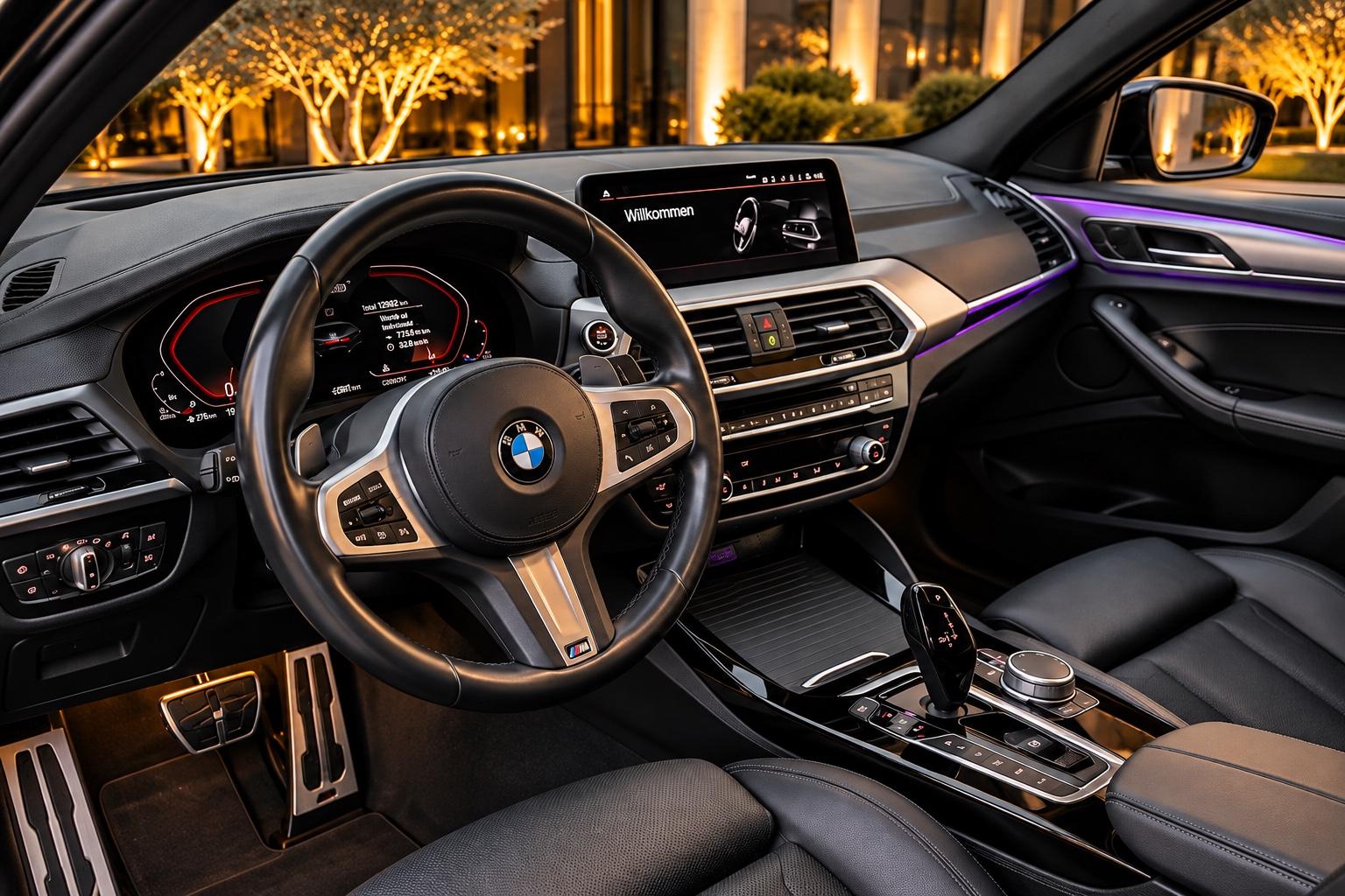 BMW X4 M40d PRE LCI 340 PS PANORAMA HUD AMBIENTE, миниатюра 9