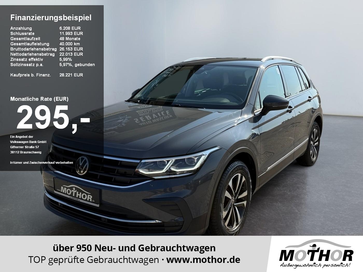 Volkswagen Tiguan United 1.5TSI DSG AHK schwenkbar Kamera