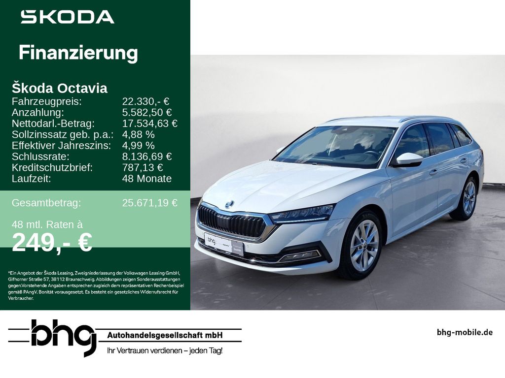 Octavia Combi 2,0 TDI DSG Style AHK HUD TravelAs