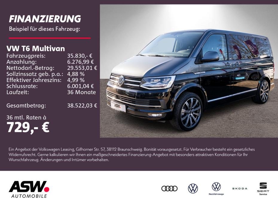 Volkswagen T6 Multivan Gen Six 2.0TDI 4M DSG LED Stdhzg AHK