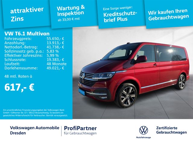 Volkswagen T6.1 Multivan Comf. GEN.SIX NAV LED STH AHZV ACC