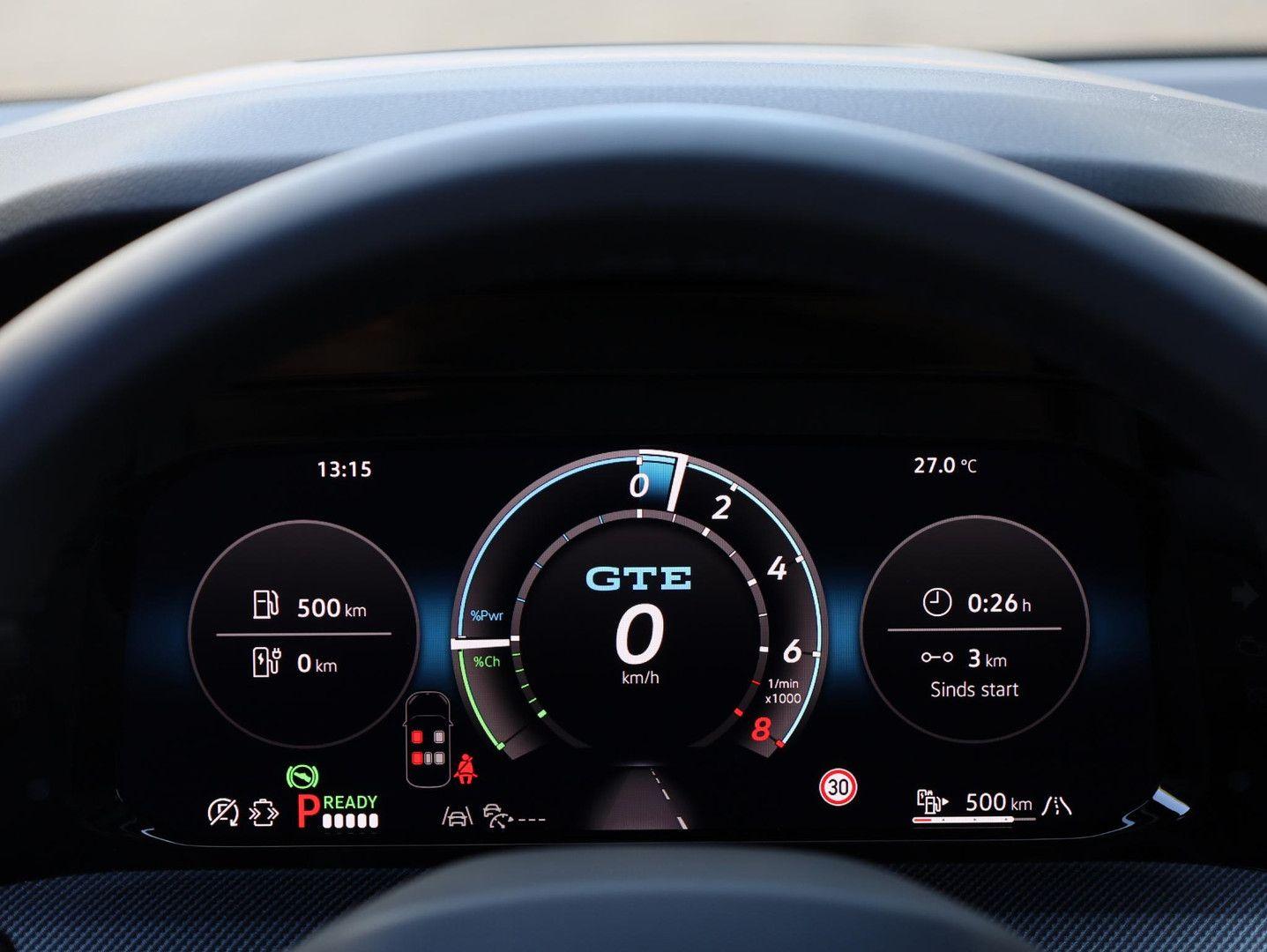Volkswagen Golf GTE 1.5 eHybrid 272PK Panodak leder 3, миниатюра 13