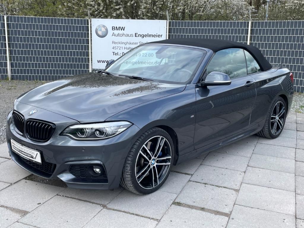 BMW 220 i Cabrio MSport AHK-abnehmbar Navi LED DAB !