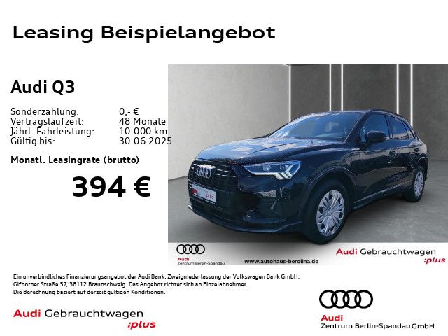 AUDI Q3 35 TDI Adv. S tronic *AHK*ACC*NAV+*LED*R-CAM*