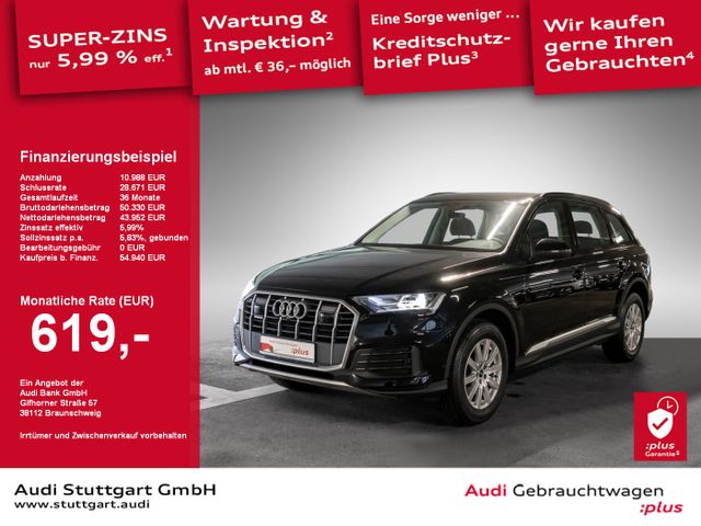 Audi Q7 45 TDI quattro AHK AIR Keyless virtCo Kamera