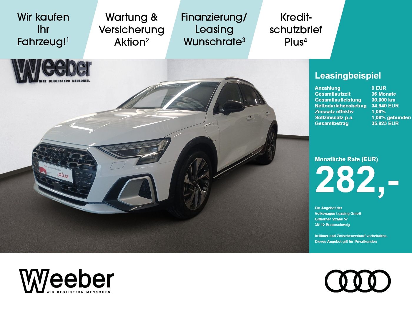 Audi A3 allstreet S line Hybrid *AHK*NAVI*MATRIX*SONO