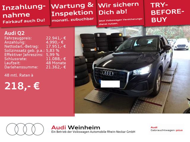 Audi Q2 30 TFSI LED PDC Sitzheizung uvm