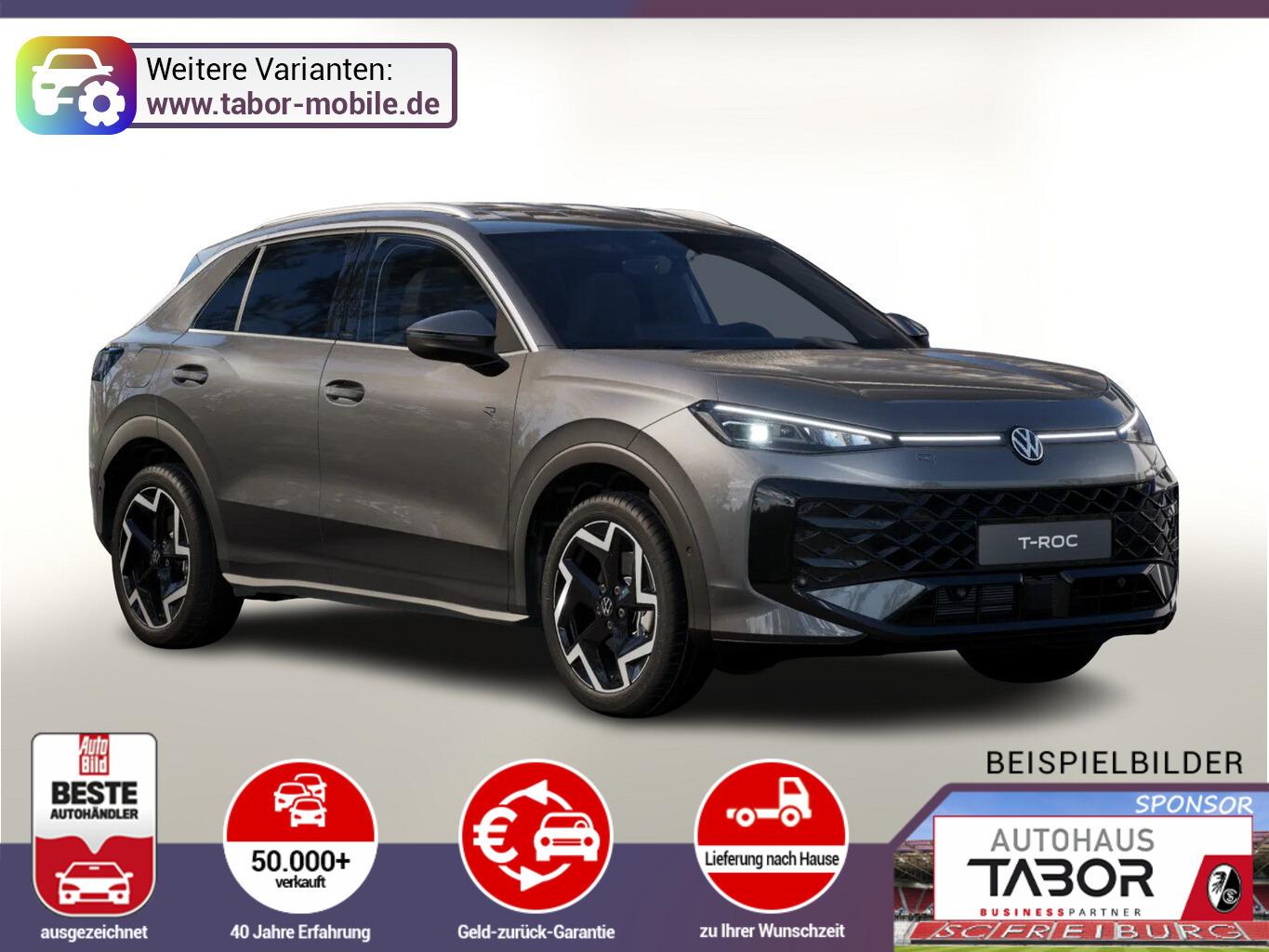 Volkswagen T-Roc R-Line EasyO 5JGar Kam SHZ PrivG ParkAss+