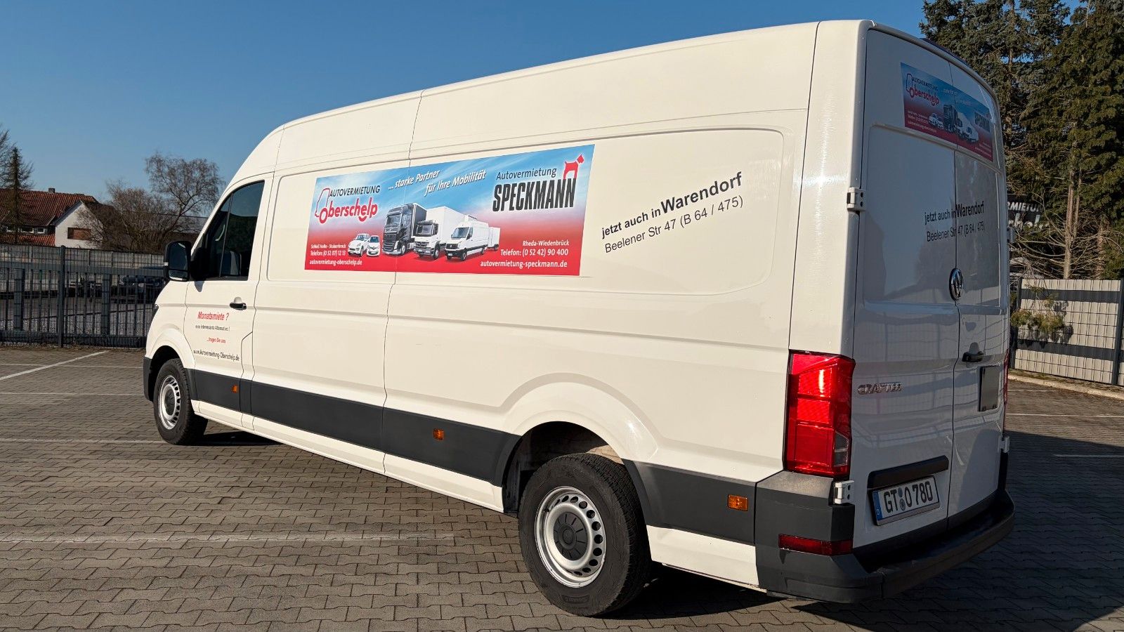 Fahrzeugabbildung Volkswagen Crafter Kasten 35 L3 H2 Hochdach