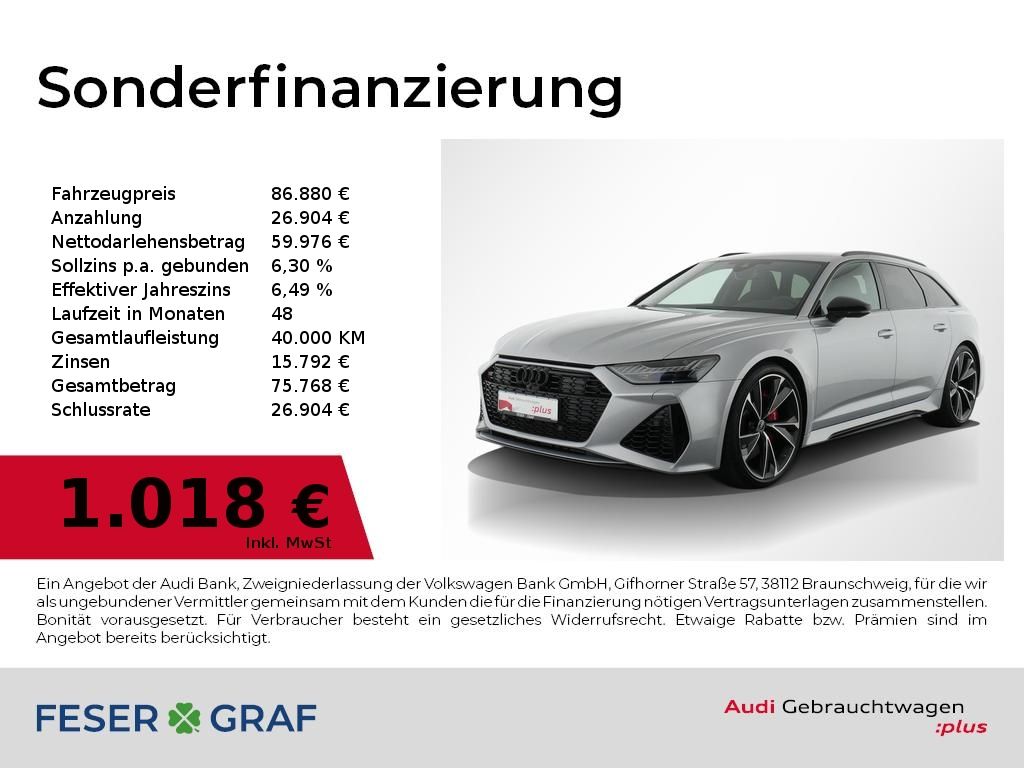 AUDI RS6 Avant Sportsitze+,RS-Dynamik,RS-Sportabgas,A