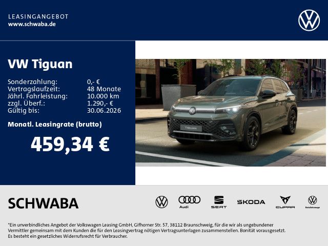 Tiguan R-Line 2,0 l TSI 4M DSG *LED+*AHK*ACC*DCC