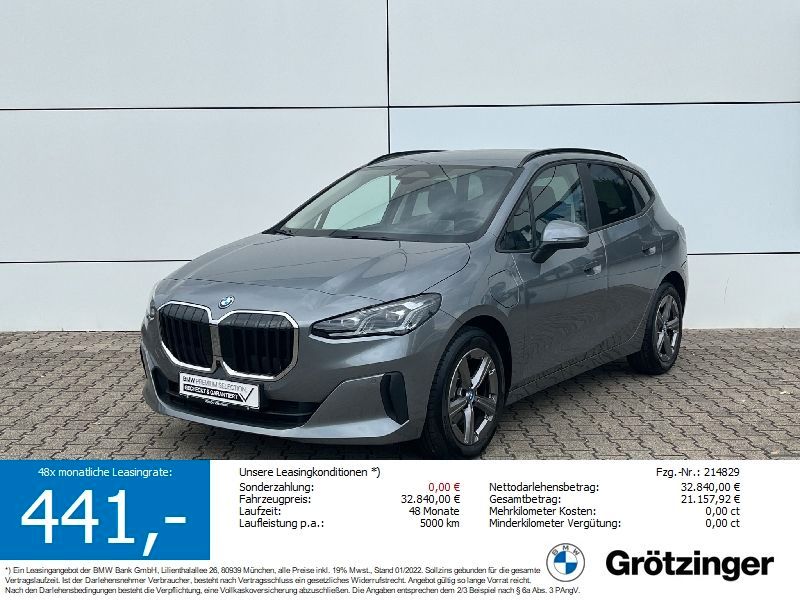 BMW 225e xDrive Active Tourer Leasing 441€ ohne Anza