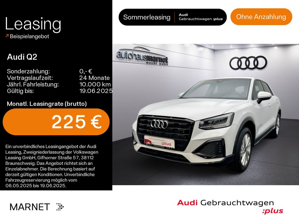 Audi Q2 Advanced 30 TDI*Navi*LED*AHK*PDC*Virtual Cock