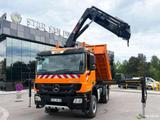 Mercedes-Benz  Actros 1841 AK 4x4 Hiab 288E-7 Crane Kipper - stationäre Hiab Kräne
