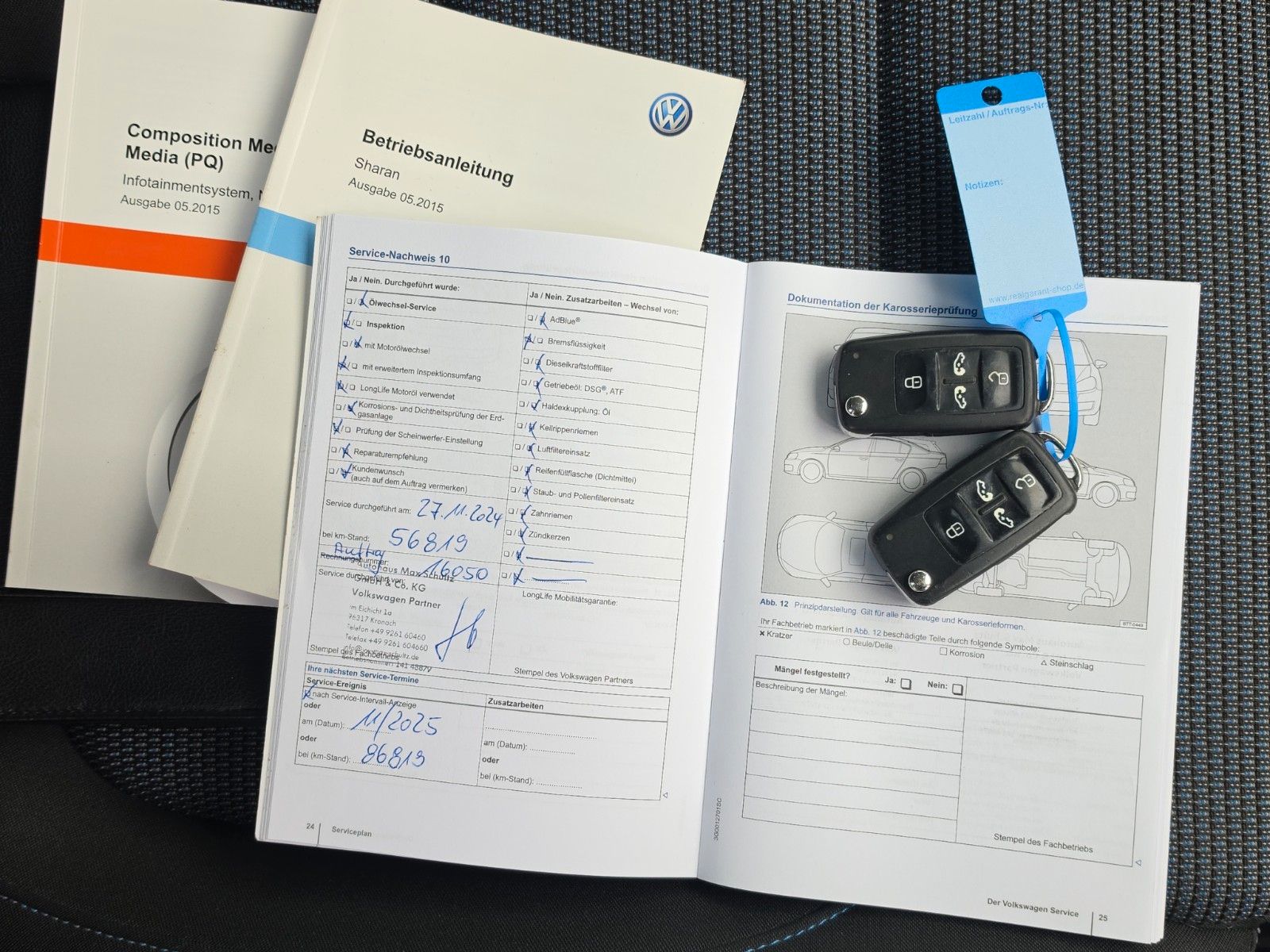 Fahrzeugabbildung Volkswagen Sharan Ocean 4Motion Aus 1.Hand