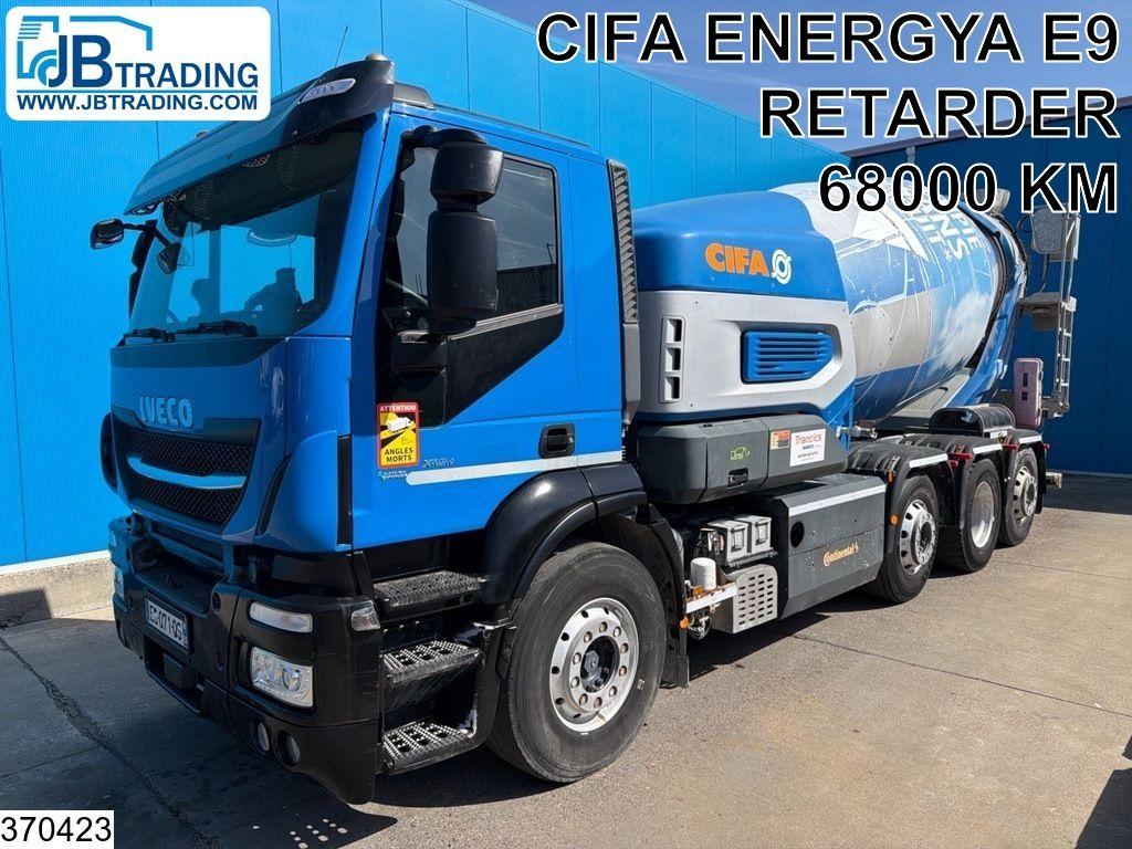 Iveco Stralis 300 CNG 8x2, EURO 6, CIFA 9m3, CNG, Reta
