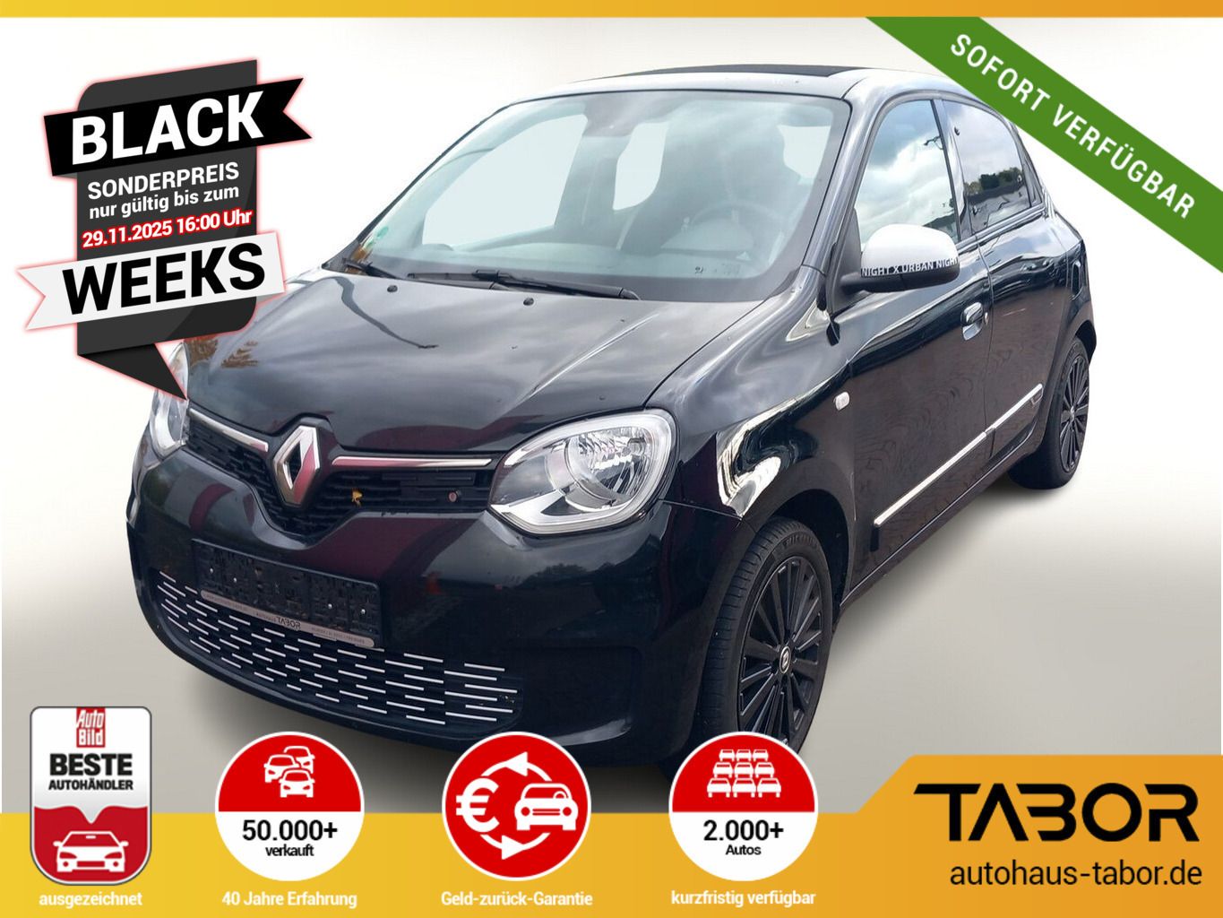 Renault Twingo SCe 65 Urban Night Faltdach Nav PDC Kam