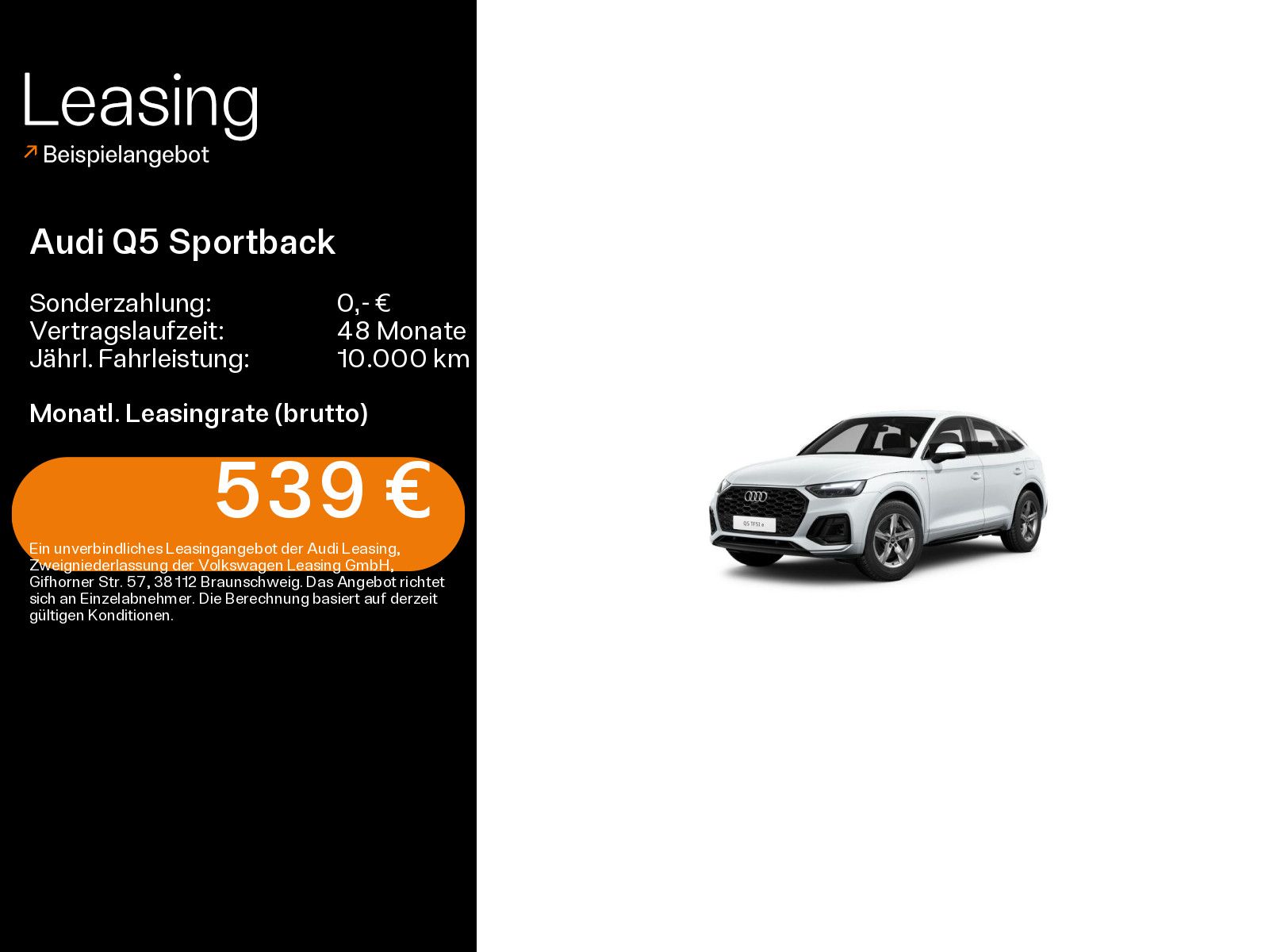 Audi Q5 Sportback 50 TFSIe qu. S line *AHK*VIRTUAL*