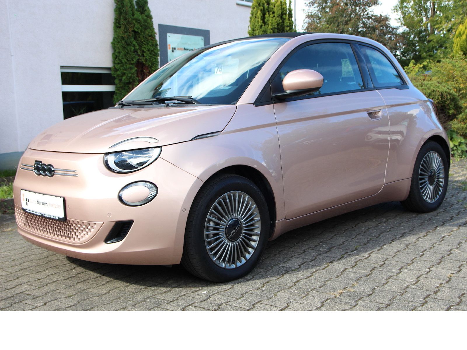 Fiat 500e Cabrio*Kamera!*Sitzheiz!*Standheizung!*Rosé