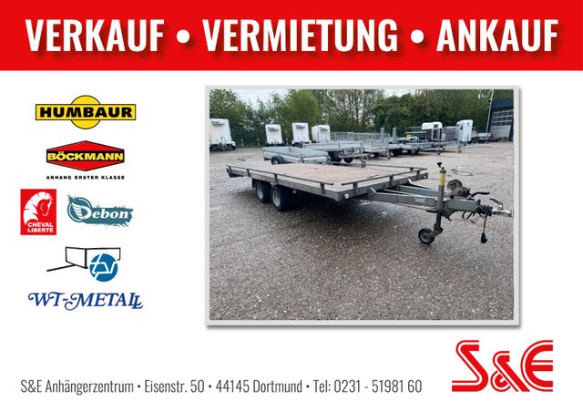 TPV Autotransporter 2700kg Seilwinde/Auffahrrampen