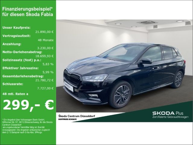 Skoda Fabia Monte Carlo DSG PANO Rückfahrkamera Kombii