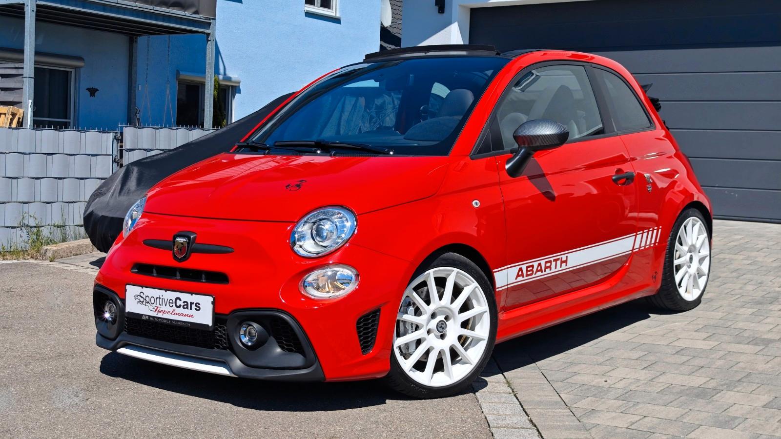 Abarth 595C esseesse Akrapovic Brembo Beats Rosso VOLL!