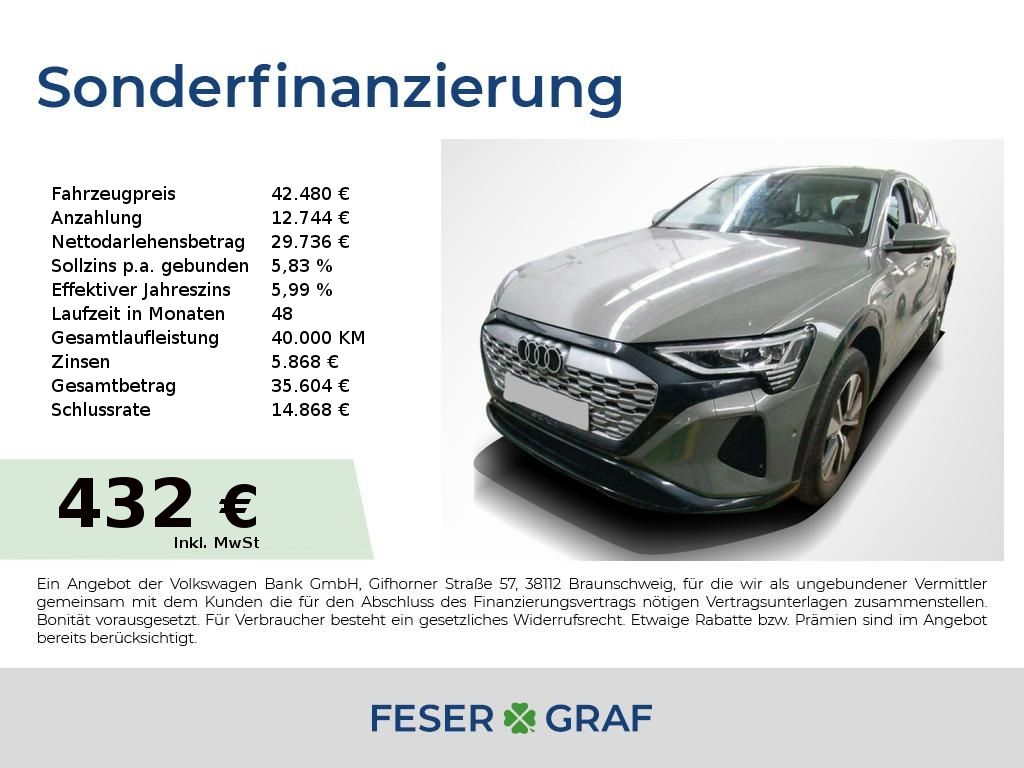 Audi Q8 e-tron 55 quattro advanced LED Air Susp. Kame