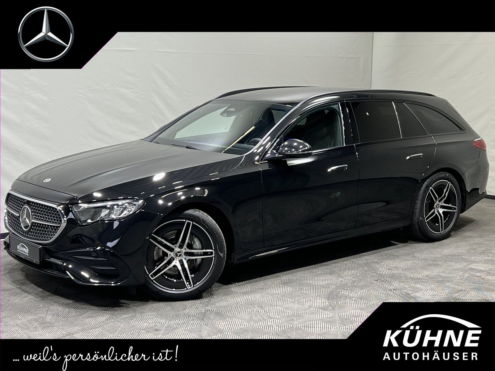 Mercedes-Benz E 220 T d 4M AMG Line Advanced Night+AHK+WinterP