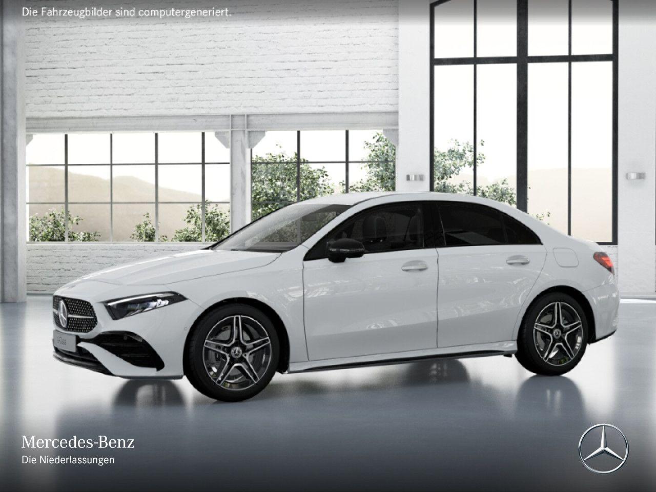 Mercedes-Benz A 200 Lim AMG+NIGHT+AHK+LED+STHZG+KAMERA+TOTW+7G