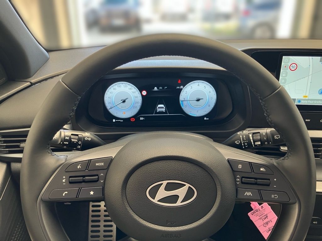 Fahrzeugabbildung Hyundai BAYON 1.0 T-GDI 6-MT Blackline Fernlichtass. LED