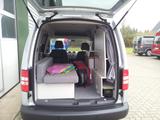 Volkswagen Caddy Mini-Camper mit professionellem Ausbau  - Volkswagen: Kleinbus, Ausbau