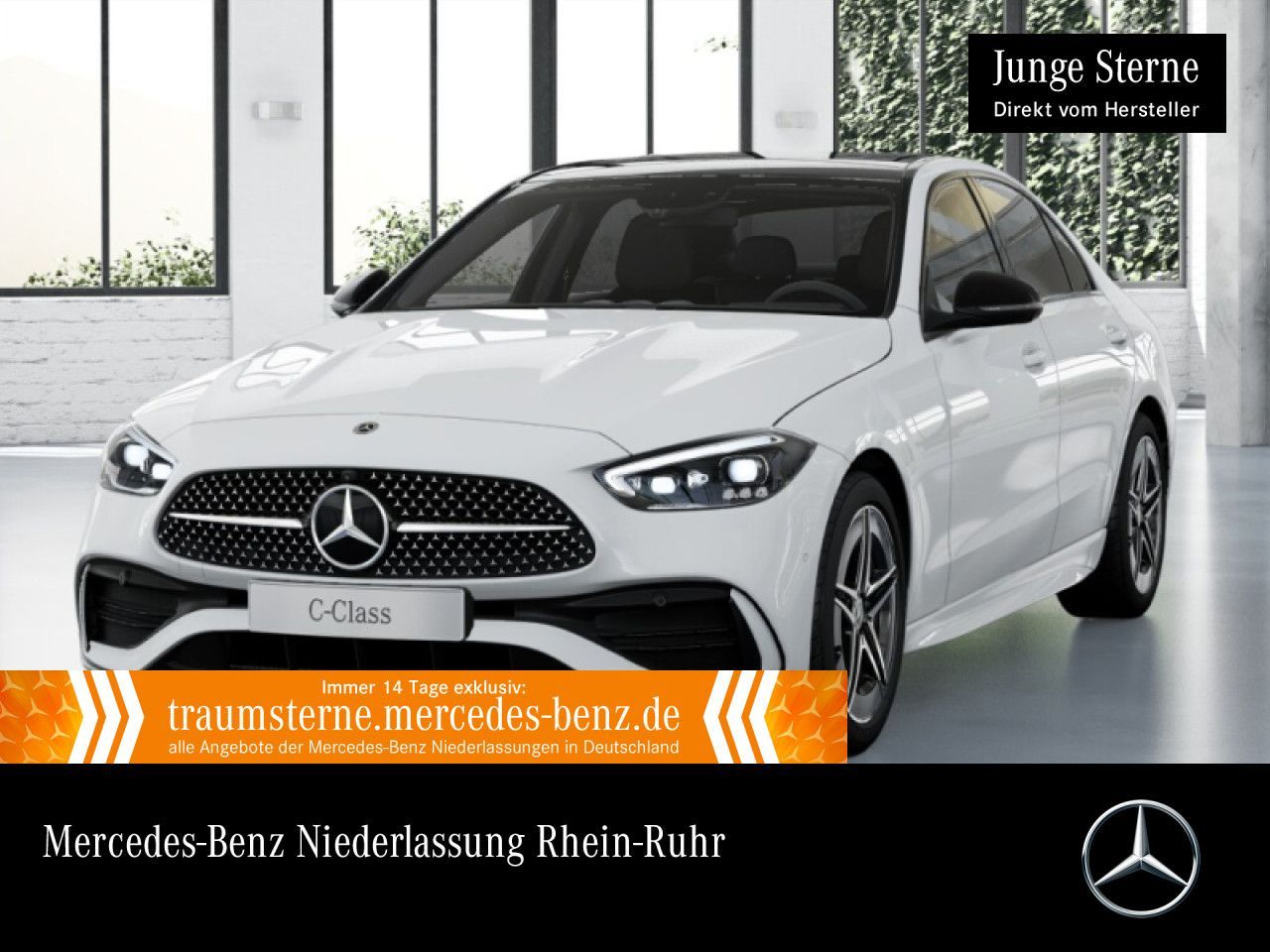 MERCEDES-BENZ C 180 AMG/Night/Pano/DigiLig/360°/Sound